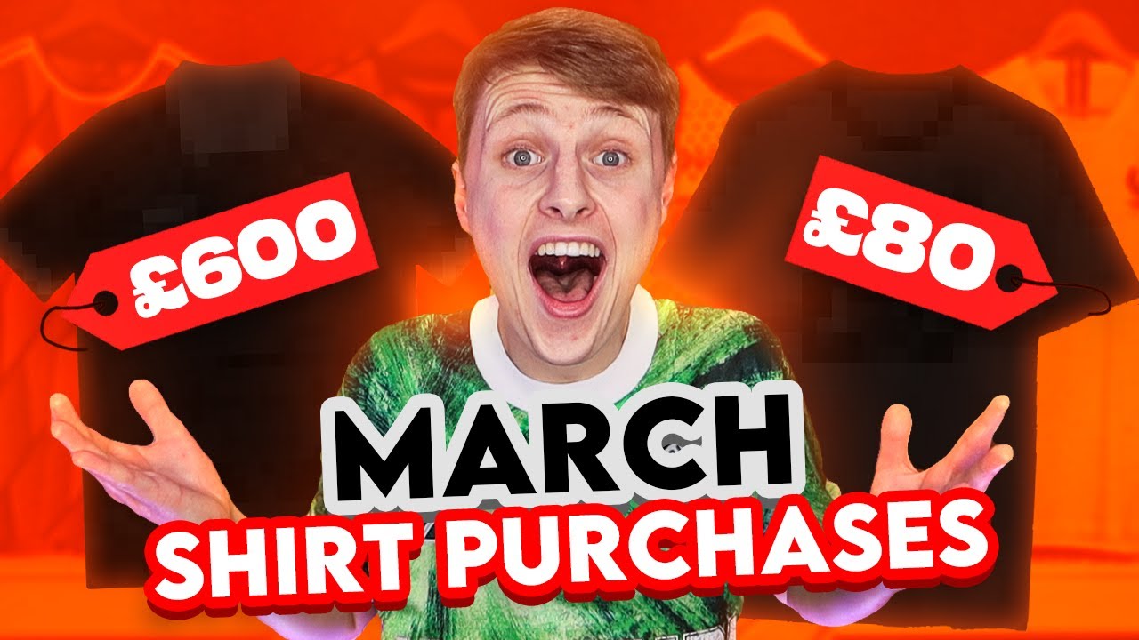 Football Shirts I Purchased In March - VERY RARE FINDS!