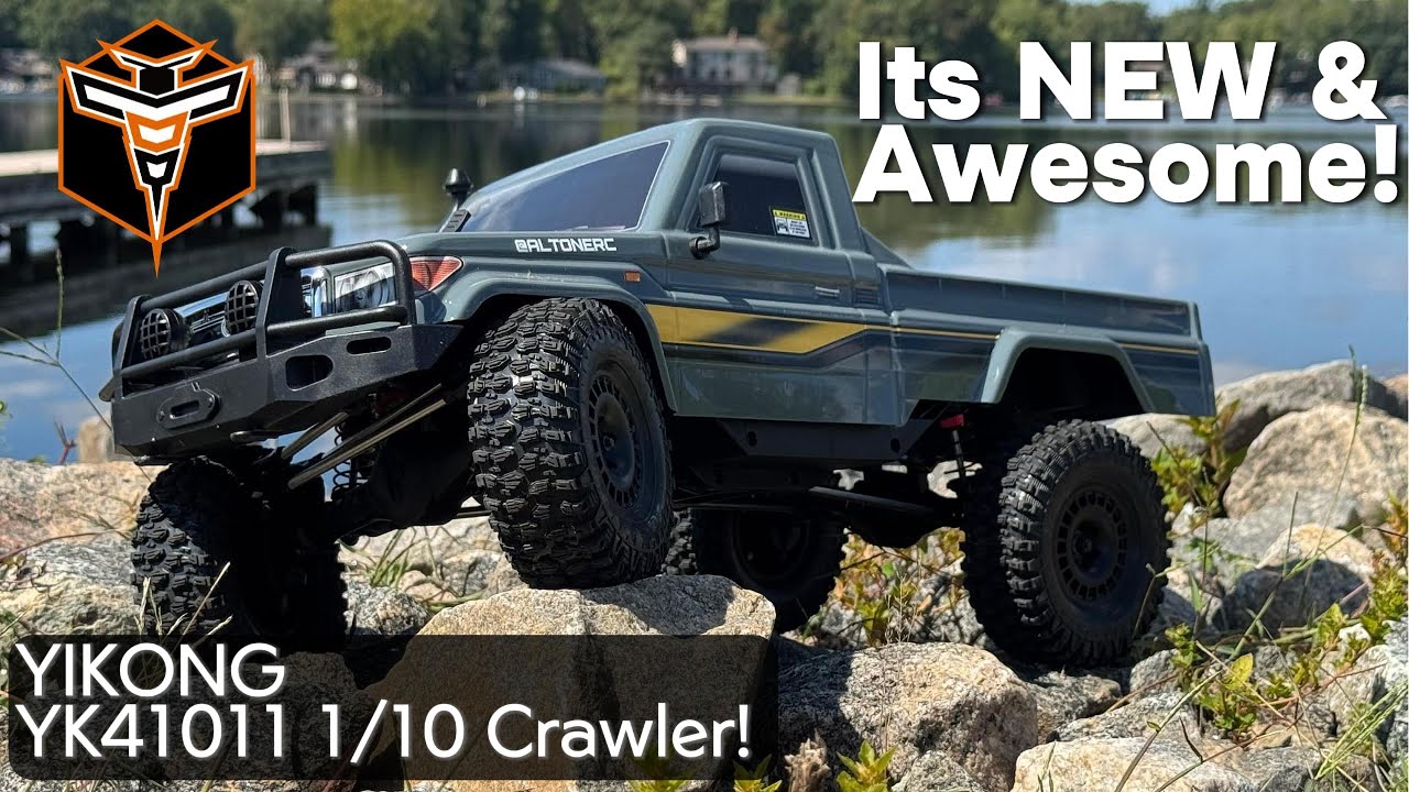 YKHOBBY 1/10 YK41011 RC Crawler – Тестируем самый крутой радиоуправляемый грузовик!