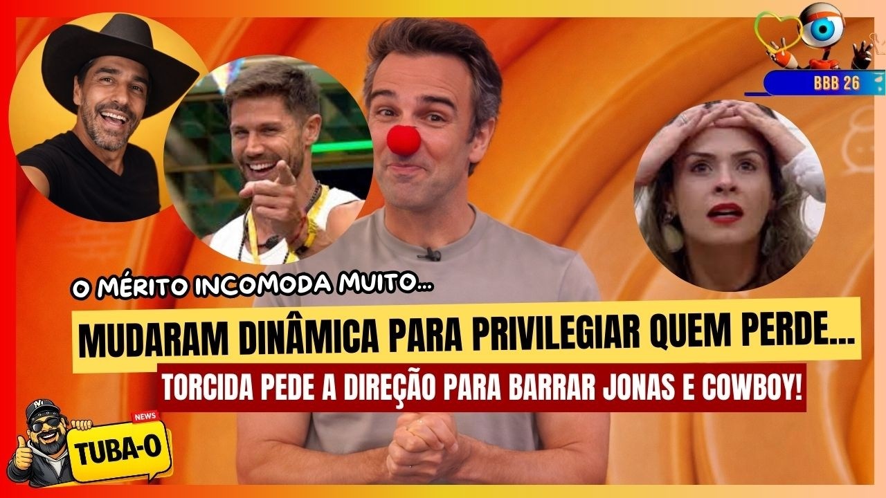 BBB 26 - TORCIDA DA ANA PAULA EXIGE QUE DIREÇÃO BARRE JONAS E COWBOY! GLOBO EM DESESPERO!!!