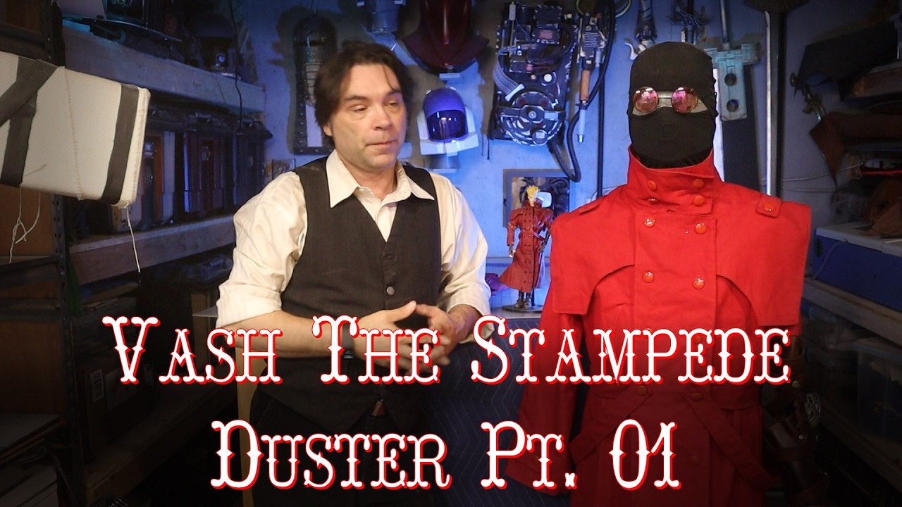 DIY Trigun Vash the Stampede Jacket: Red Canvas and Satin!
