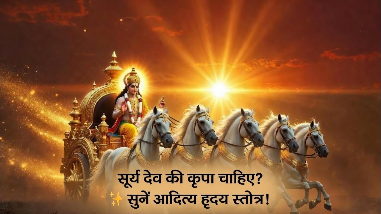 सूर्य देव आदित्य हृदय स्तोत्र भजन | सुबह सुनें और पाएं सफलता व शक्ति | Surya Dev Bhajan