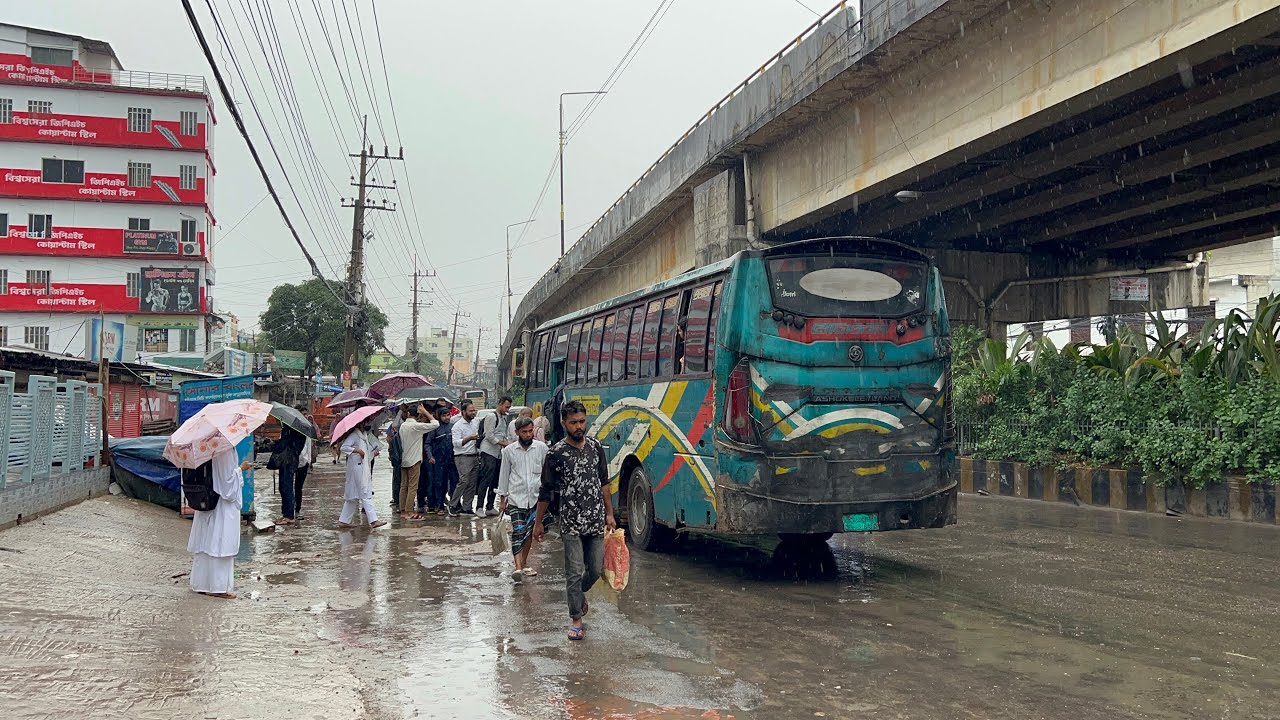 Rain walking tour Bangladesh2023 || Around new market area chittagong city walking tour 2023 ||