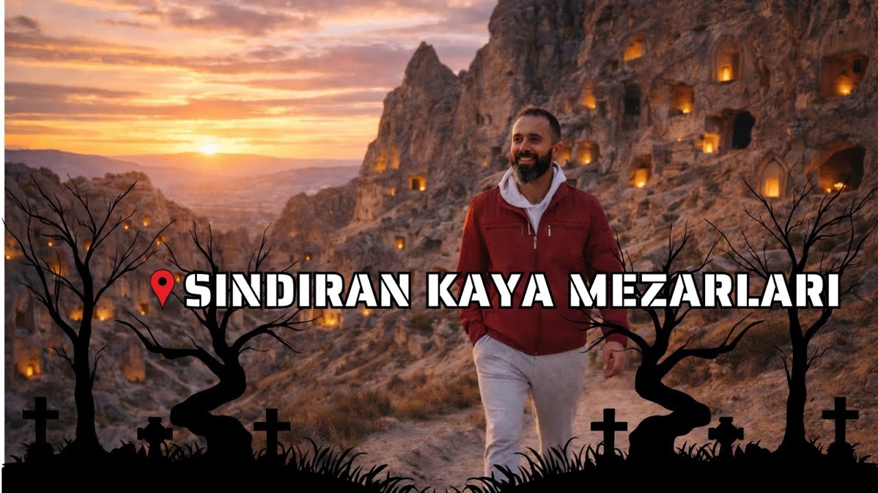 Sındıran'da Gizemli Kaya Yerleşimi‼️ Onlarca Mağara, Tüneller ve Şapeller‼️