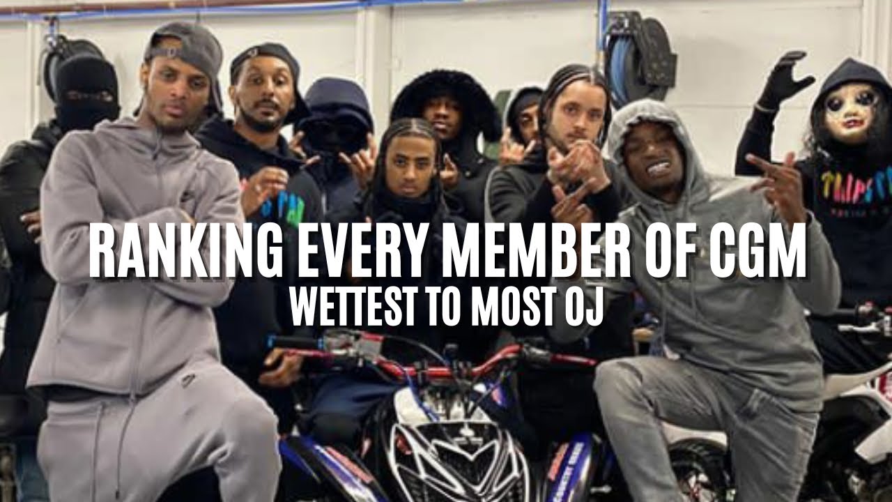 Ranking every member of “CGM” from Wettest to Most OJ