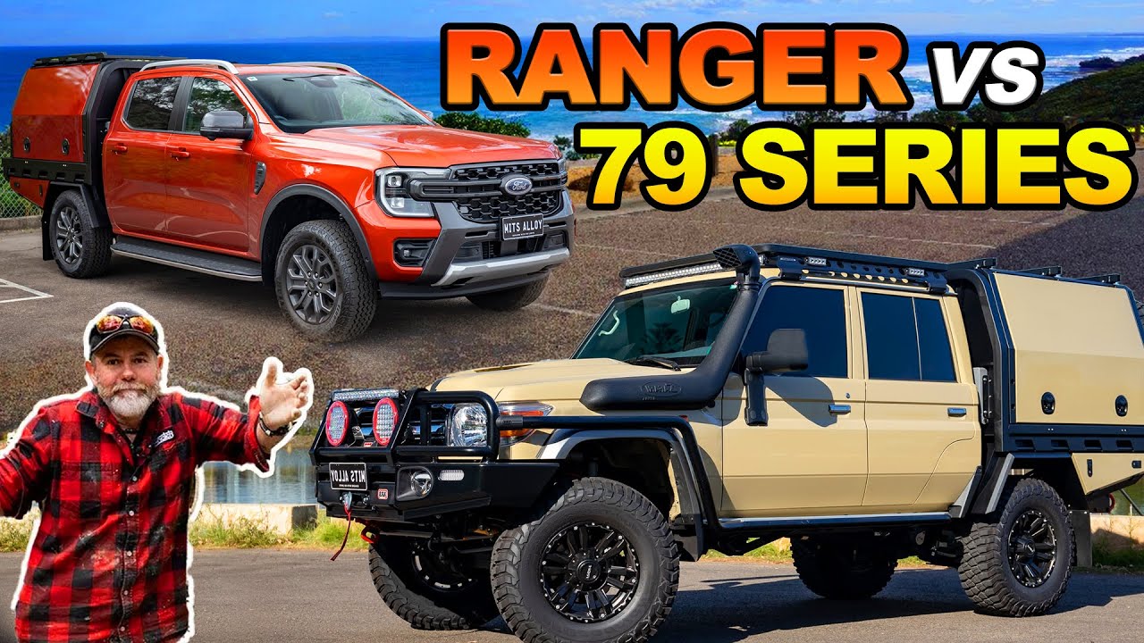 FORD RANGER 2023 года против LANDCRUISER 79 серии! Какой полноприводный автомобиль лучше для путе...