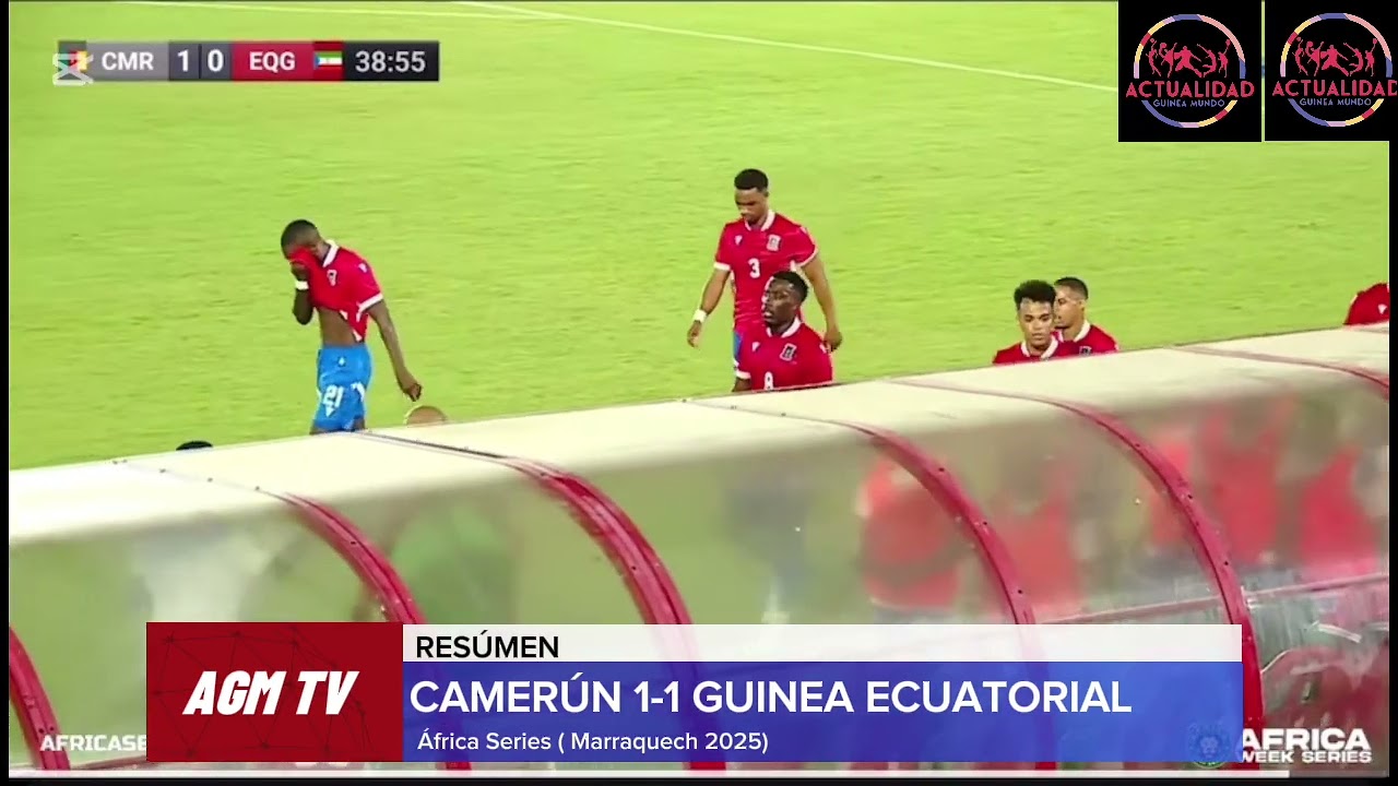 Resumen del partido Camerún 1-1 Guinea Ecuatorial de África series 2025