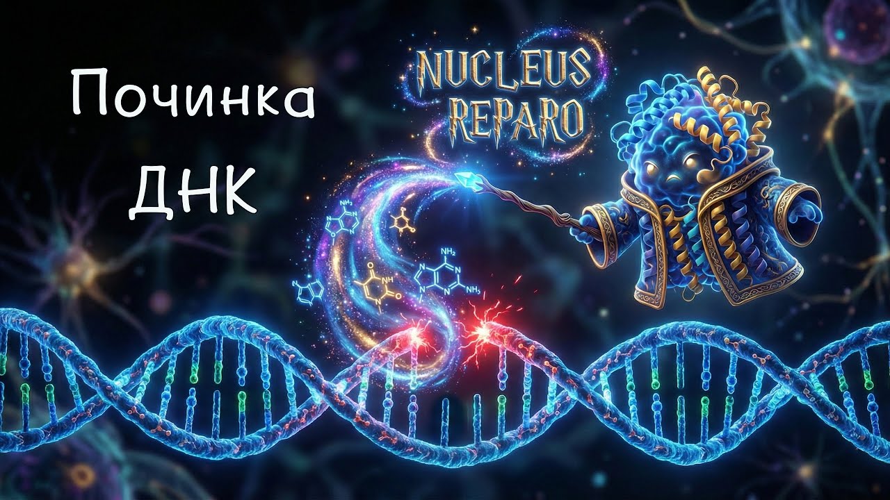 Возникновение жизни. Часть 4.3. Репарация ДНК.