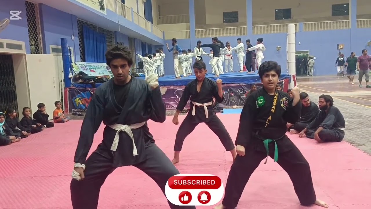 TAI.S BANDO KARATE CENTER DGK MUSARAT DASTI TRAINING FOR BELT PERMOTION TEST TO THE KARATE PLAYERS