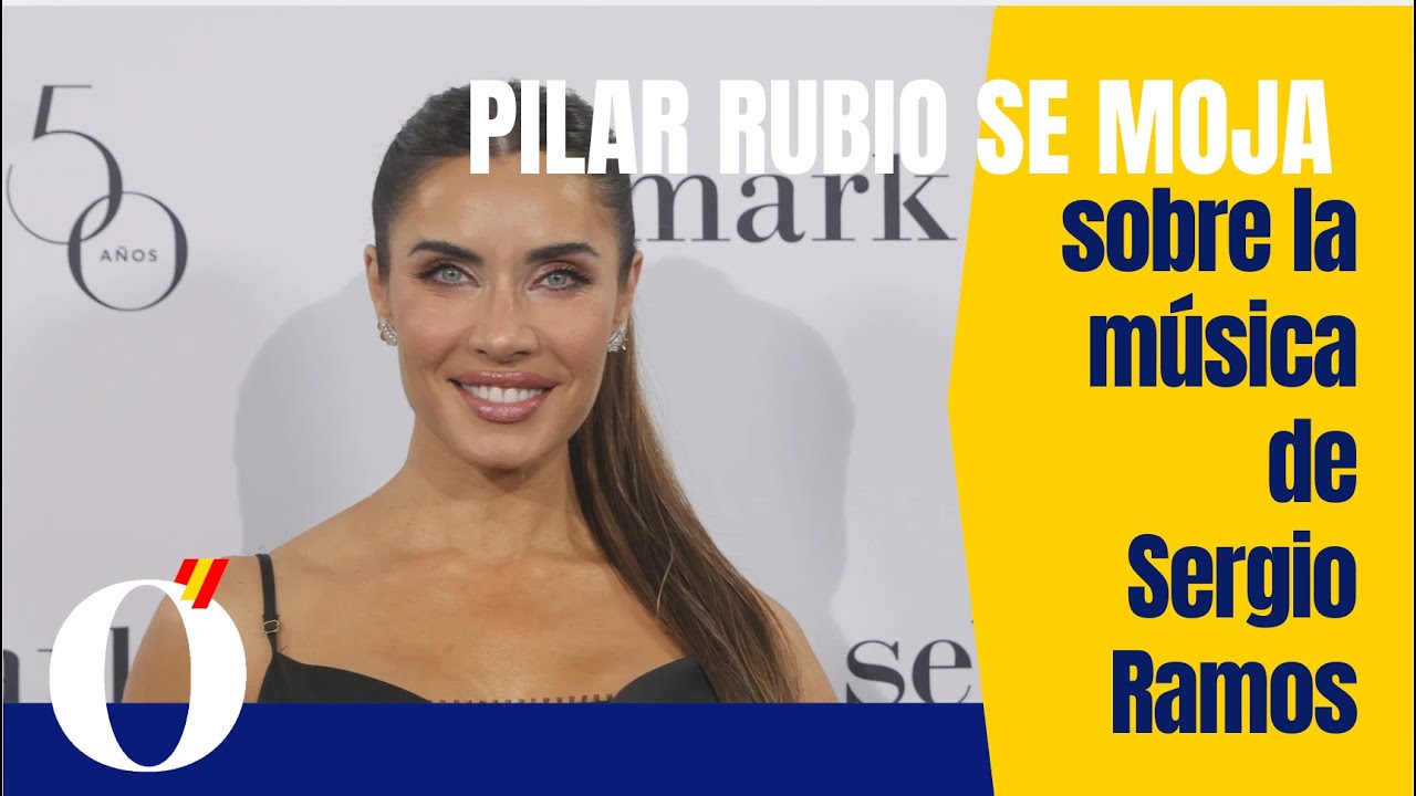 Pilar Rubio se moja sobre la faceta musical de Sergio Ramos