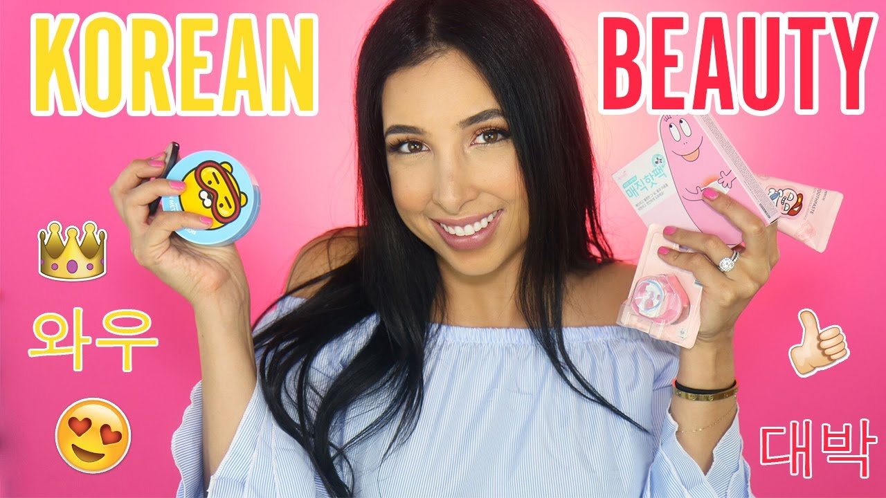 Trying Out KOREAN BEAUTY Products | Mar