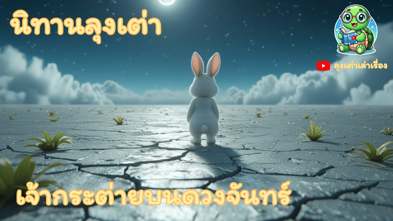 นิทานลุงเต่า เรื่อง เจ้ากระต่ายบนดวงจันทร์ full ep