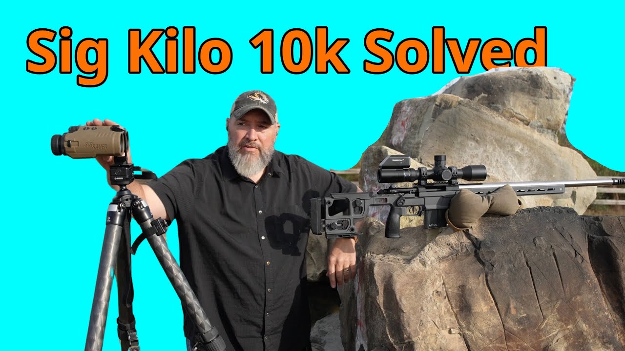 The Sig Kilo 10k Solution -truing the ballistic solver