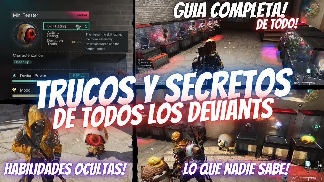 TRUCOS Y SECRETOS de TODOS LOS DEVIANTS! Guía Completa de Deviantes | ONCE HUMAN Gameplay Español