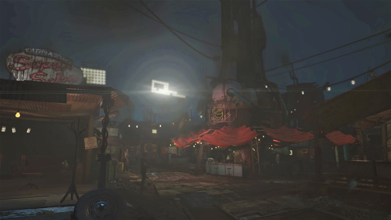 Diamond City Dark Atmosphere - Fallout 4