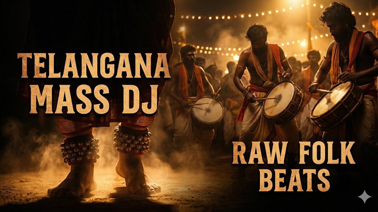 Telangana Dappu + Hard Bass DJ | Street Mass Music