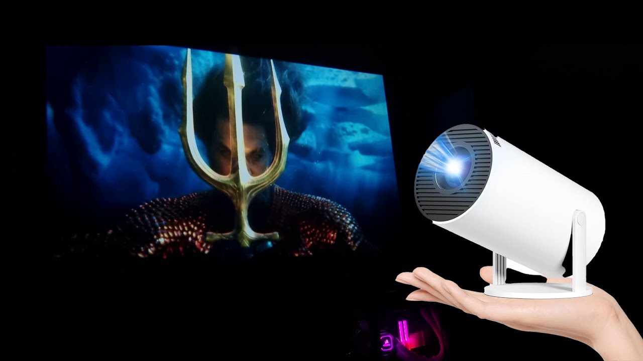 TESTE DE IMAGEM PROJETOR HY300 (Veja em 4K para uma real experiência)