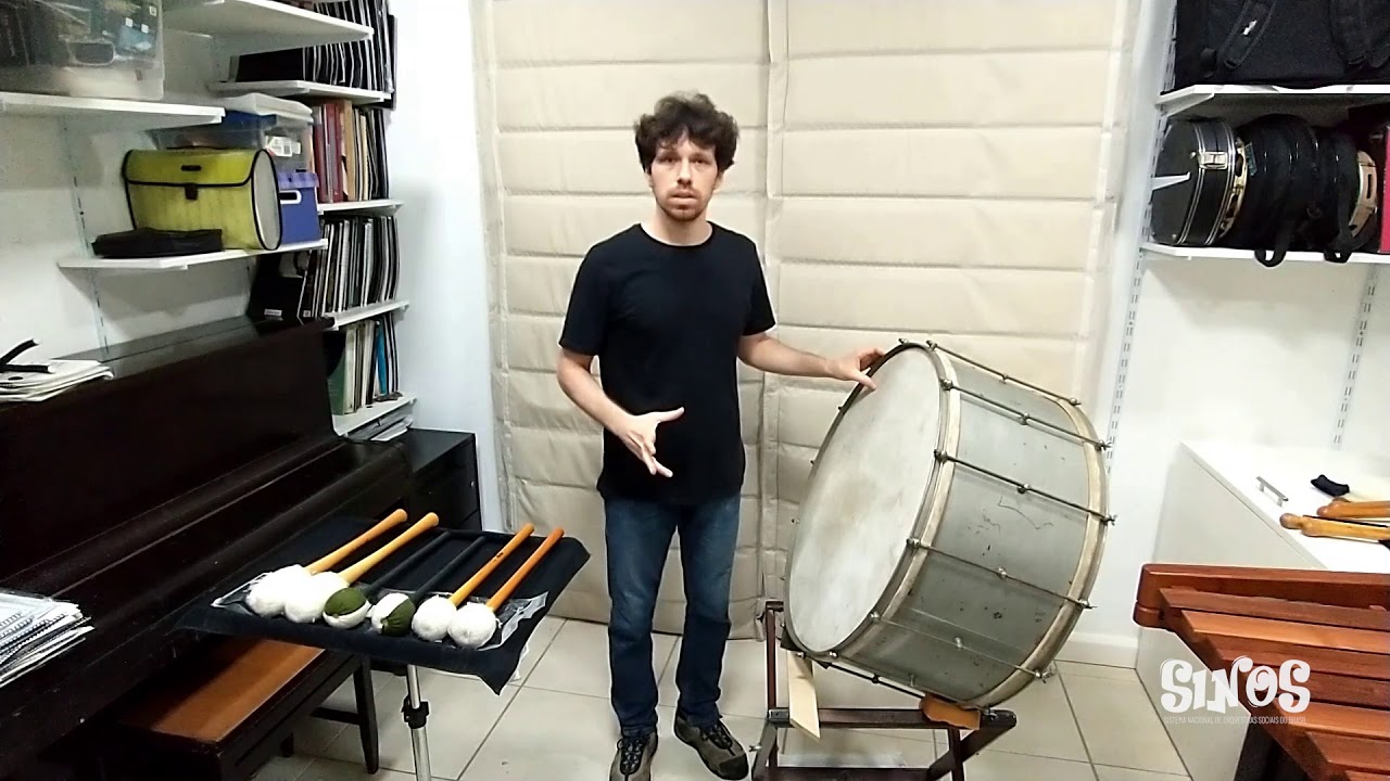Percussão | Aula 12 | BOMBO SINFÔNICO: AFINAÇÃO E POSICIONAMENTO