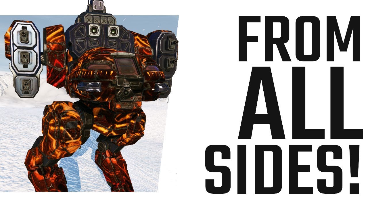 From All Sides! Jenner IIC "Fury" Build - Mechwarrior Online The Daily Dose 
