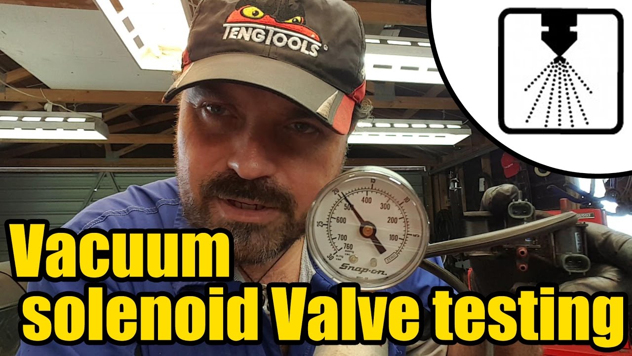 Vacuum Solenoid Valve testing #1213