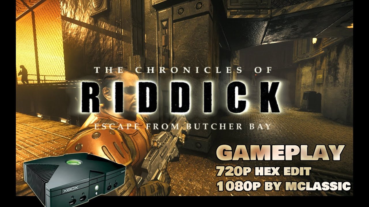 Riddick: Escape from Butcher Bay  -  Gameplay 720p Xbox Classic 128mb Ram modded [OgXHD]