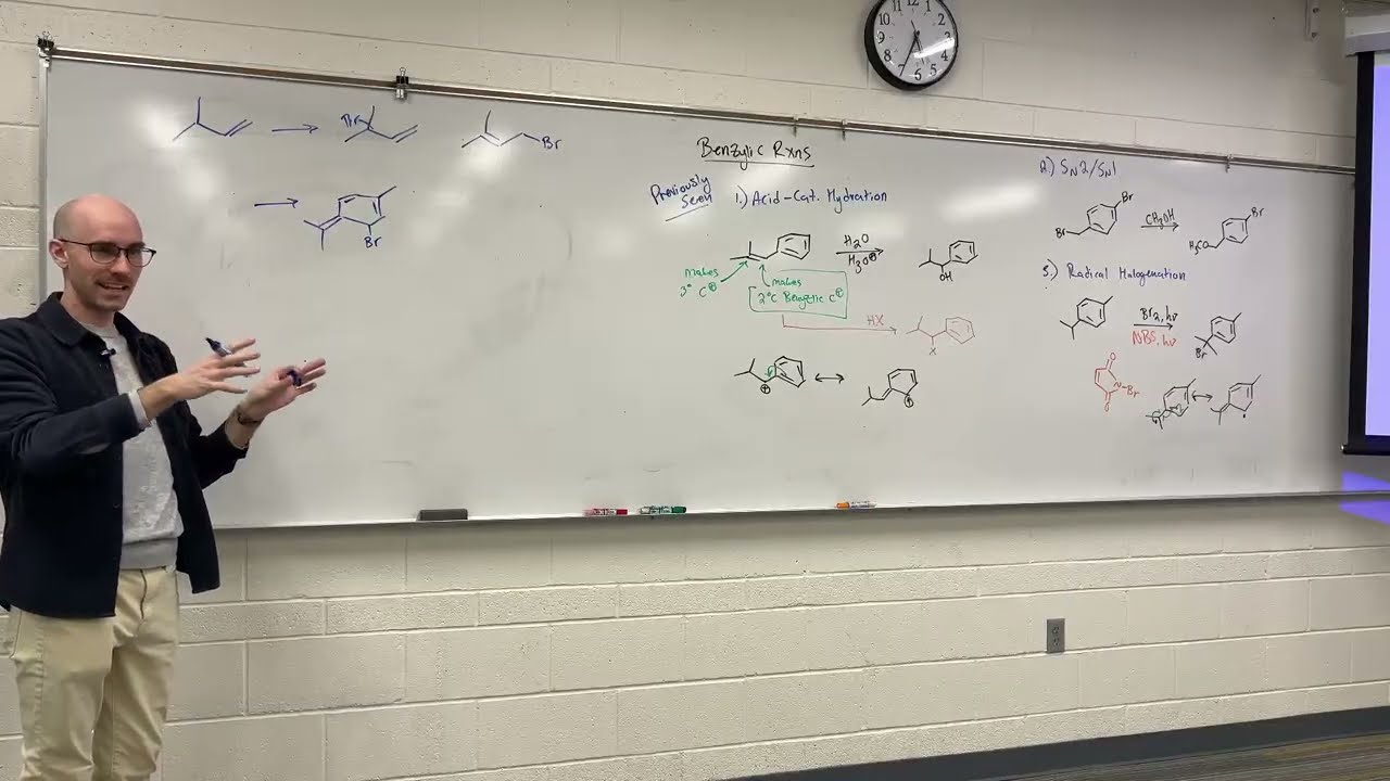 Benzylic Reactions and Benzene Nomenclature