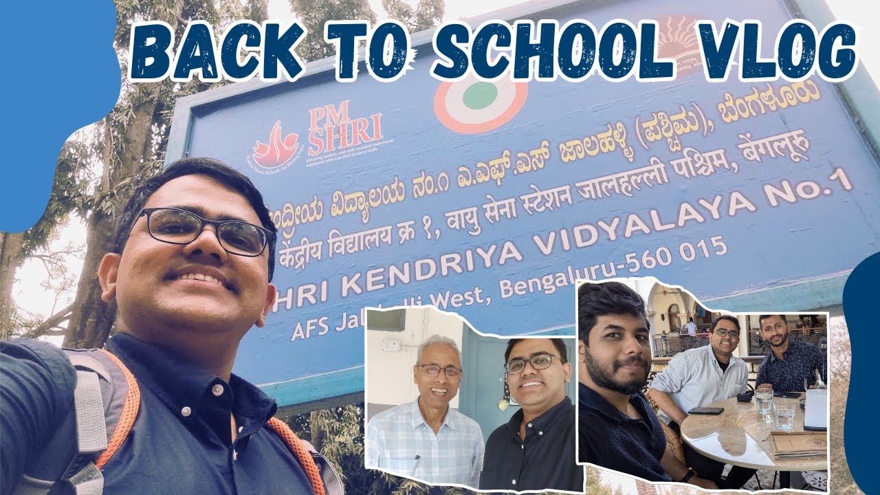 🌟 A Walk Down Memory Lane | Kendriya Vidyalaya Jalahalli No.1 After 12 Years | KVS | Memories 🌟