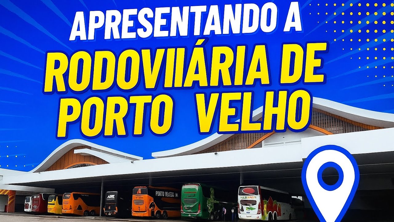 NOVA RODOVIÁRIA DE PORTO VELHO EM DETALHES! VEJA TUDO!
