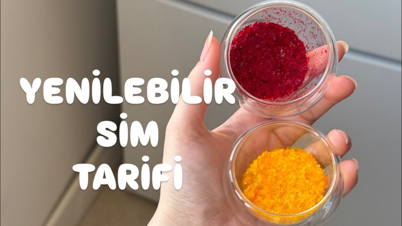 YENİLEBİLİR SİM TARİFİ