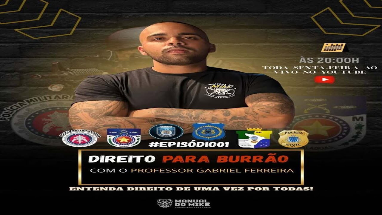 DIREITO PARA BURRÃO COM O PROFESSOR GABRIEL FERREIRA