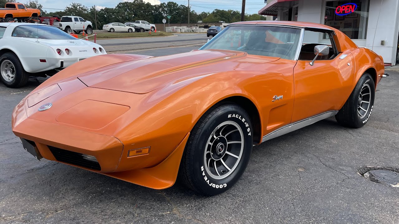 1973 Chevrolet Corvette - Walk-Around, Start Up & Drive
