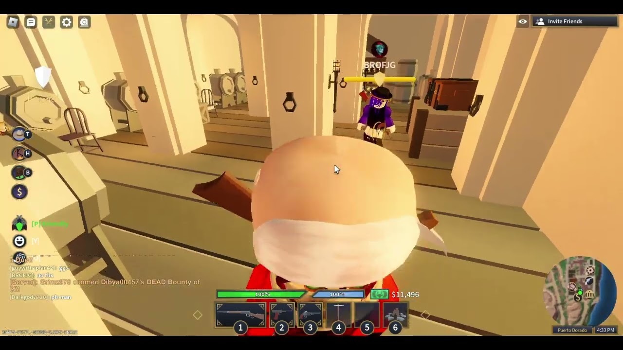 The Wild West (TWW) Roblox. Just showing my new prototype pistol.