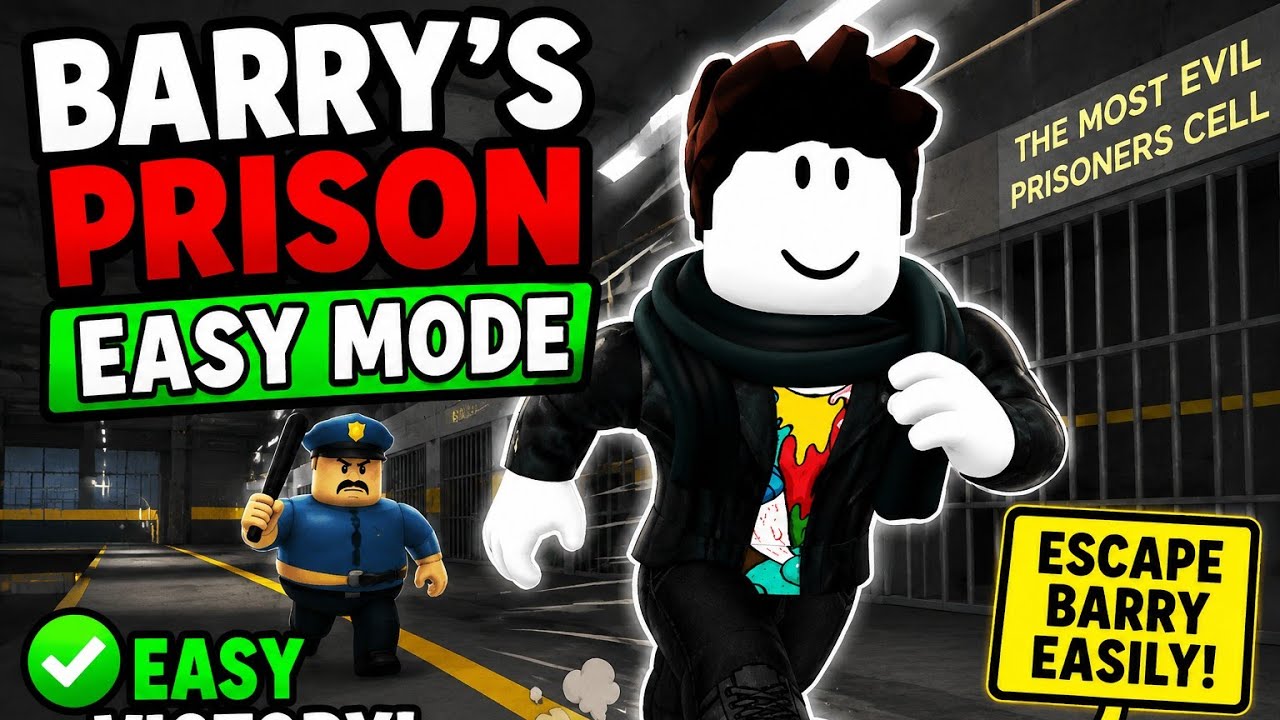 Prison escape in Roblox