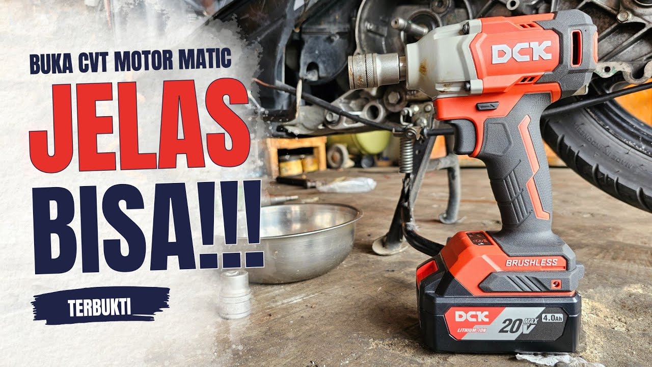 torsinya pas gak berlebihan!! || cordless brushless impact wrench DCK KDPB298