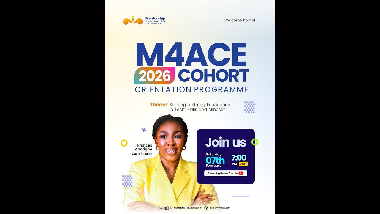 M4ACE 2026 Cohort Orientation Programme