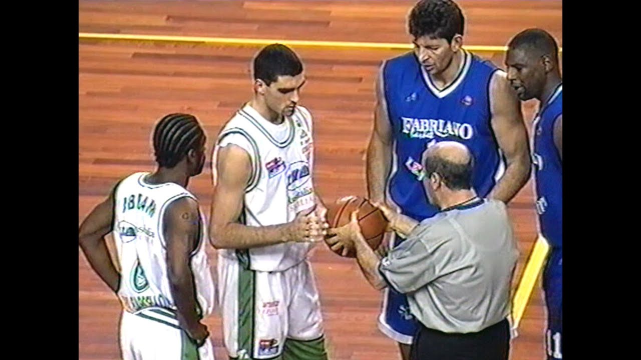 A2 1999/'00 Ina Sicilia Barcellona - Leverets Fabriano Basket 73-76