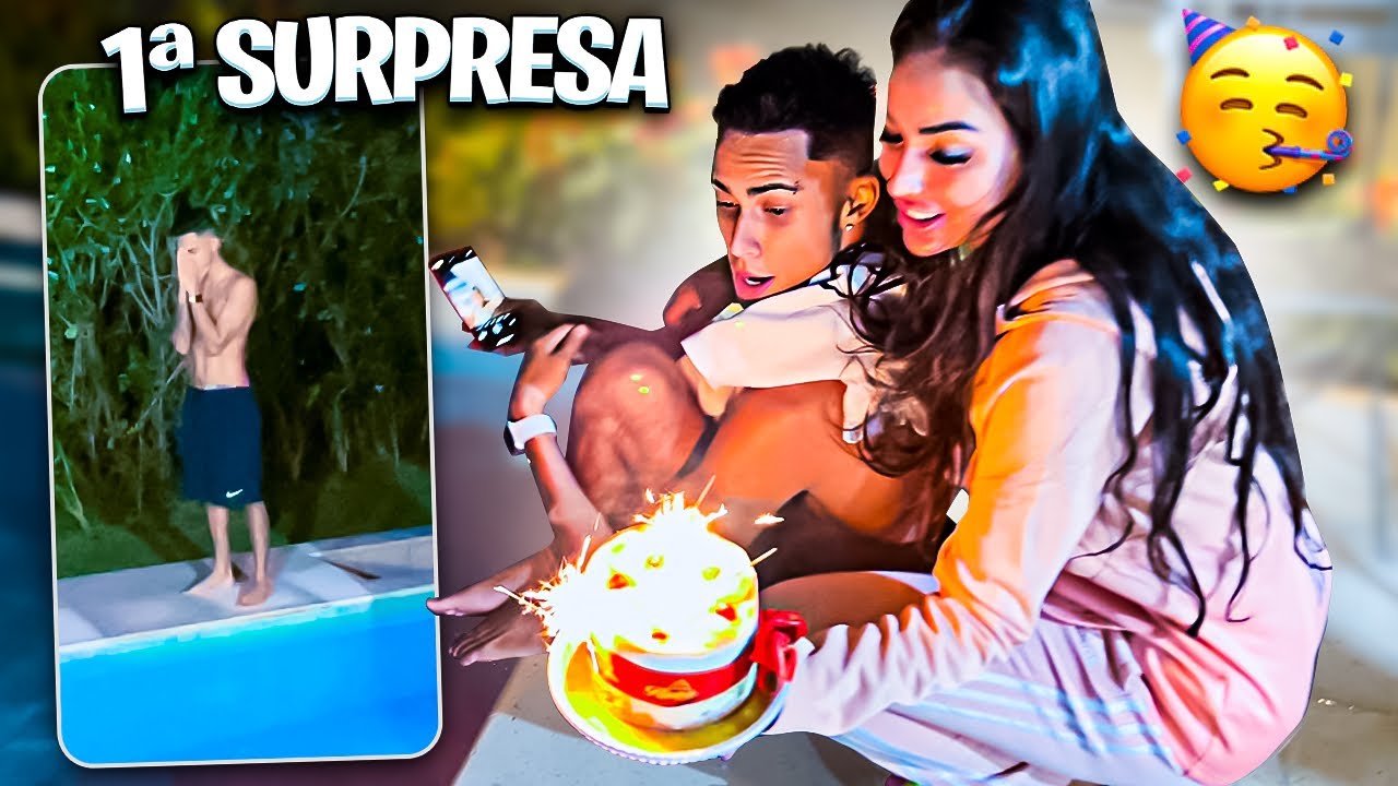 PRIMEIRA SURPRESA DE NIVER DO VICTOR!!