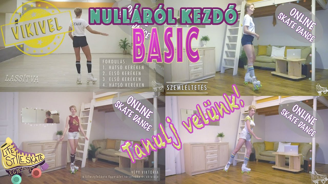 Végre ELÉRHETŐ! 🥳 | Online SKATE DANCE tananyag