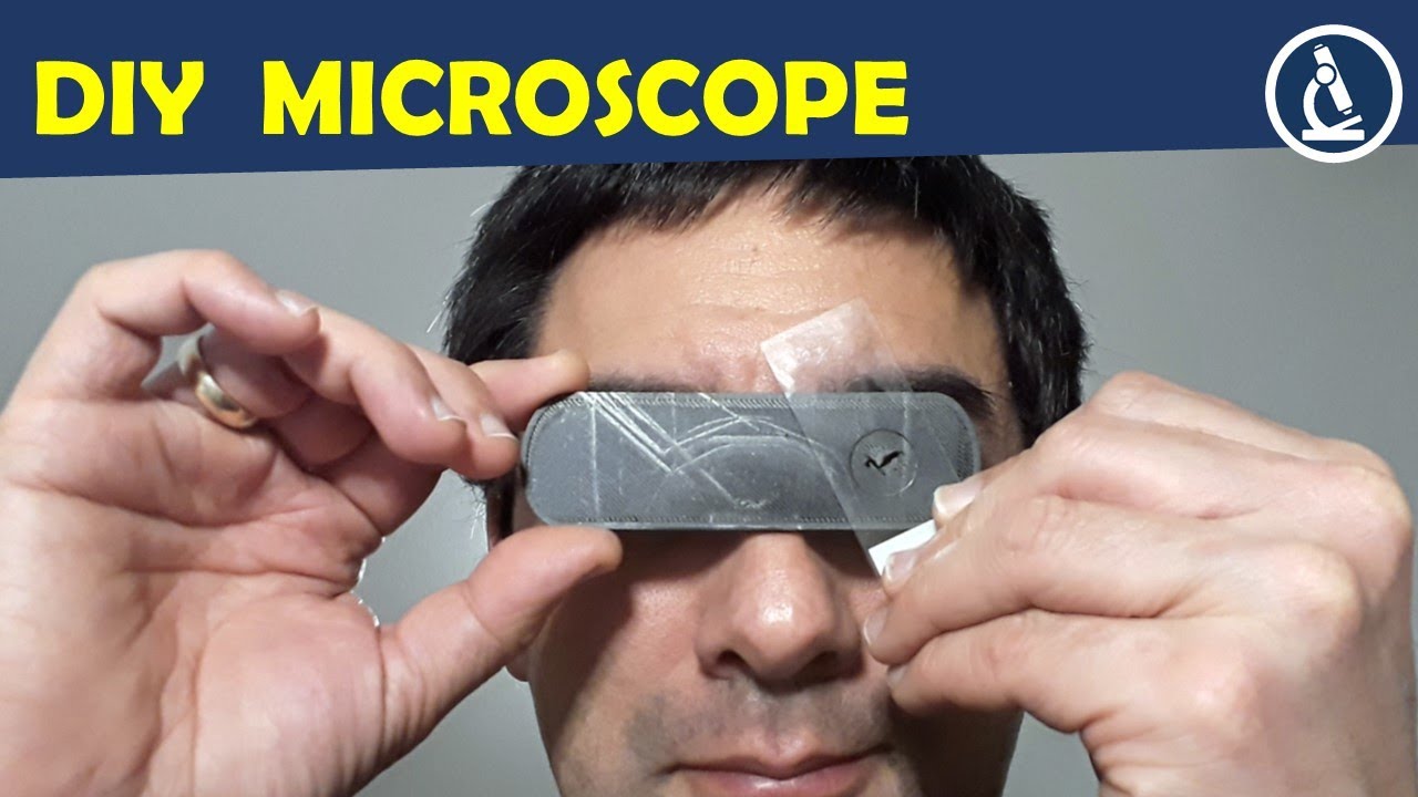 🔬 Как сделать простой микроскоп | Любительская микроскопия