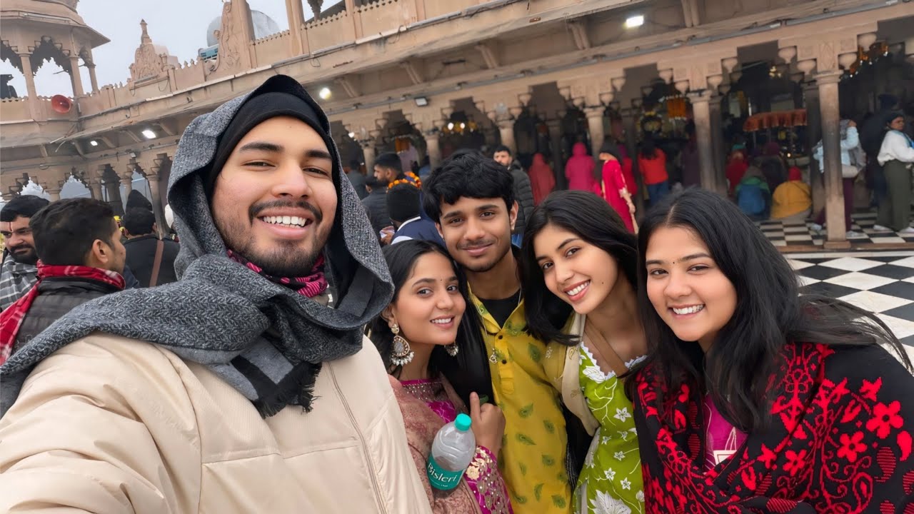 Mathura aur Barsana ghoom liye 🦚😭