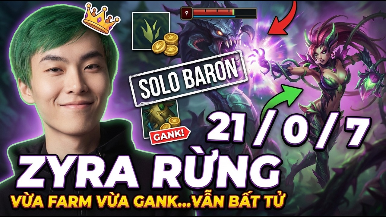 Thuyết minh | Sally Zyra Một mình solo baron. Bất tử!