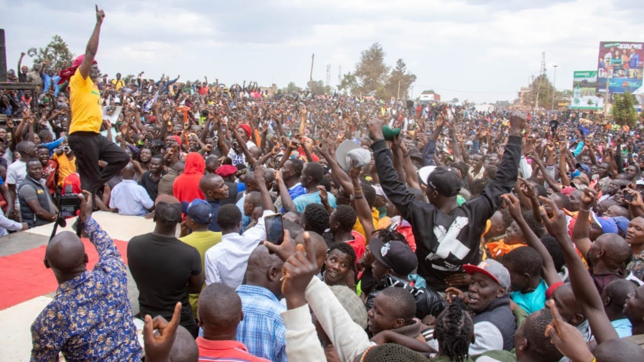 CRAZY!! SEE WHAT WAJACKOYAH DID AT RAILA'S KITALE RALLY!!🔥🔥🔥🔥