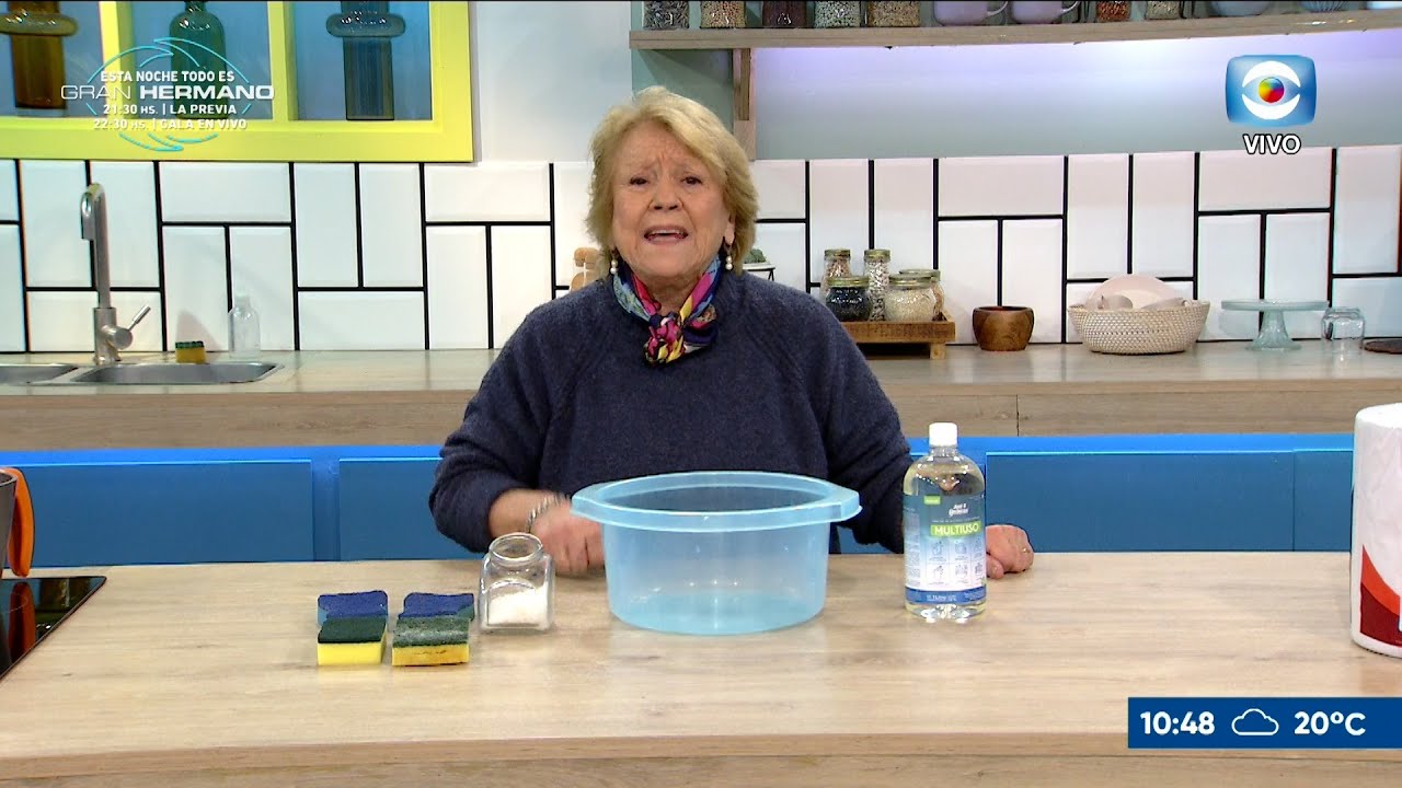 Consejo de Ana Dur&aacute;n: mantener las esponjas desinfectadas