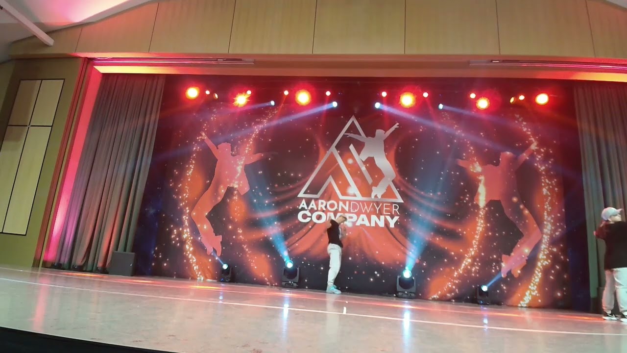 Aaron Dwyer competition( duo/ Alina and Eugene) 1th place