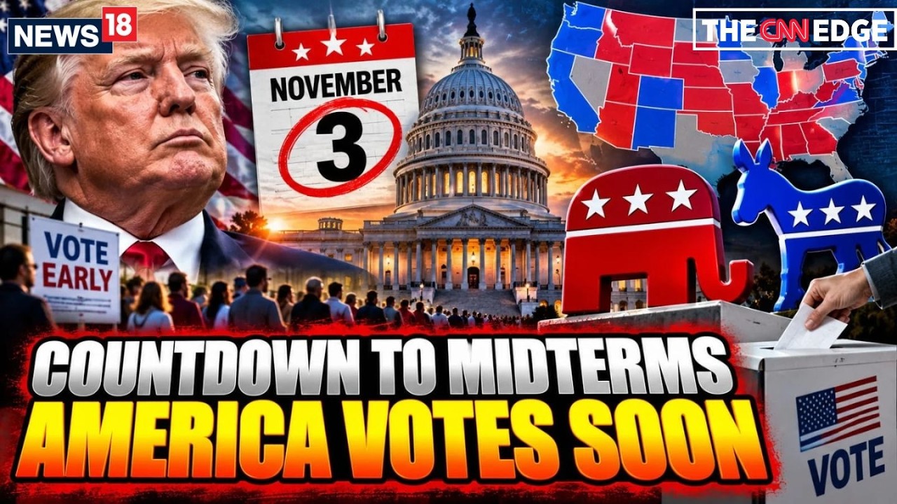 U.S. Midterm 2026 LIVE: Trump Faces Crucial Battle, As Senate Race Could Change Congress | N18G