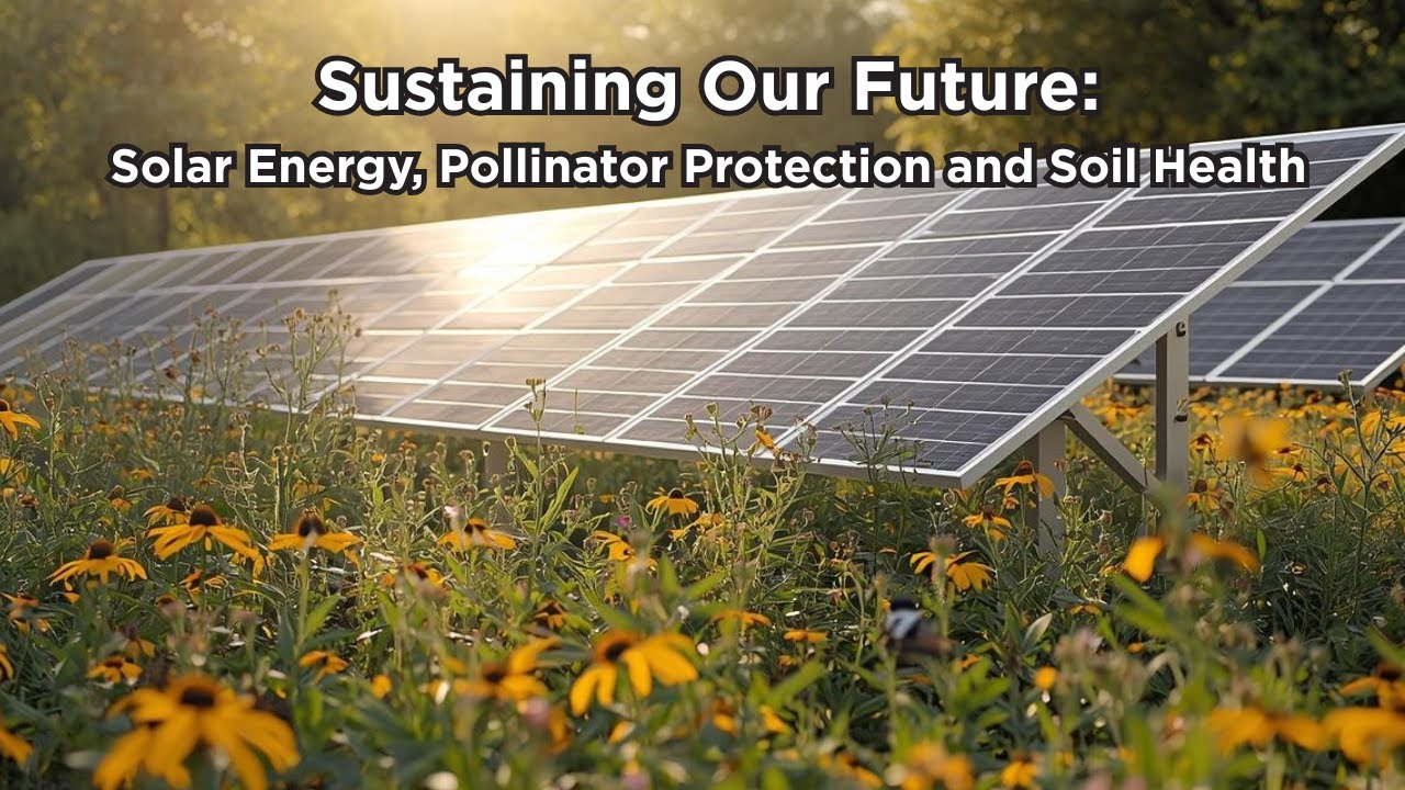 Sustaining Our Future: Solar Energy, Pollinator Protection and Soil Health
