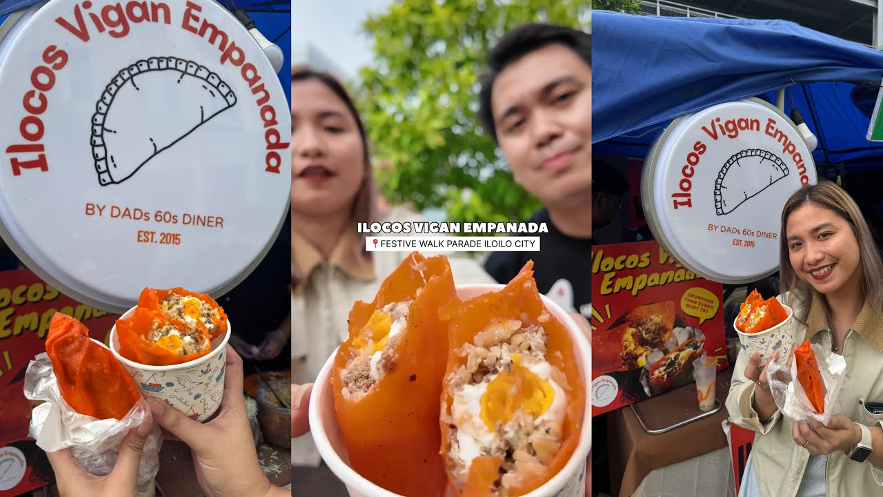 First Time Trying Ilocos Vigan Empanada Here In The City Of Love 🥟🧡