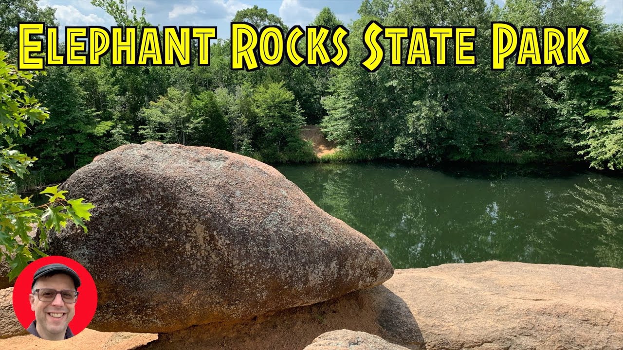 Elephant Rocks State Park 😃  Popular Missouri Parks 👍 Epic St. Louis Day Trip #outdoors #hiking