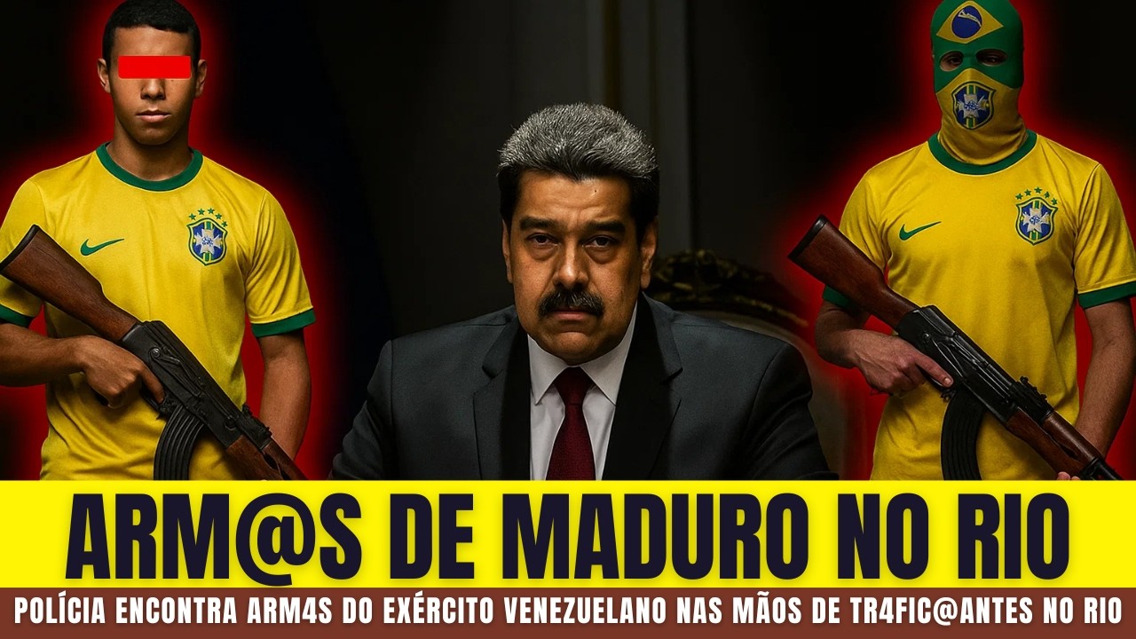 Como Fuzis da Venezuela Foram Parar em Comunidades do Rio de Janeiro???