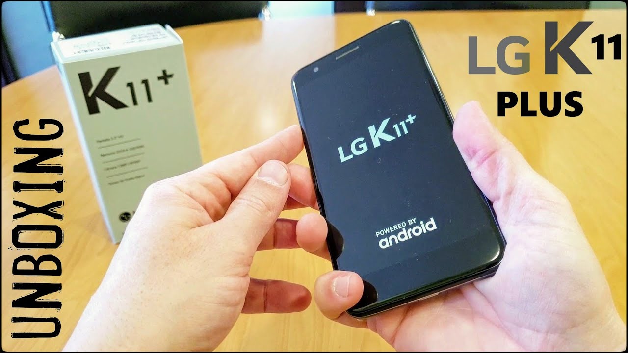 Unboxing (Desempaquetado) LG K11 PLUS (K11+)