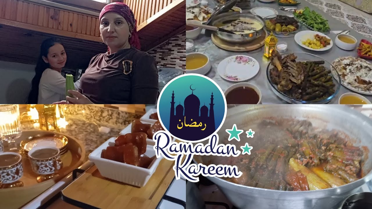 سابع يوم رمضان ⭐🌜 عزمنا بيت عمتي صارت معي مشكله ما  لحق الطبخه على الوقت 😬😬